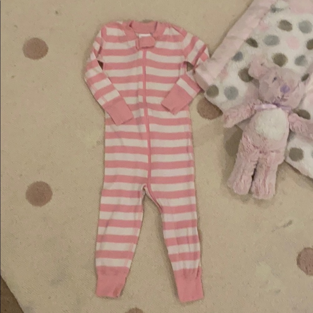 Hanna Andersson zip up pajamas